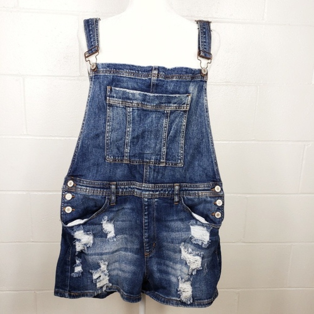 Brand New. KanCan Overall Shorts. Size 1.
